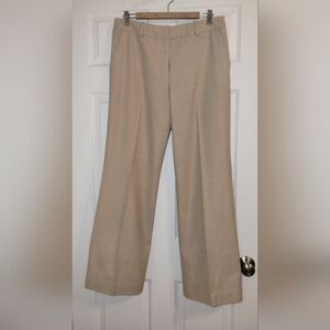 Liz Claiborne Sloane Wool Career Slacks Fully Lined Camel colored Size 10